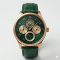 Green Dial Multi-Function Watch – Rose Gold Case