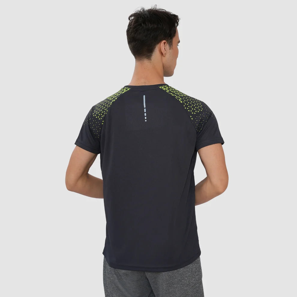men's sports t shirts Half sleeves - Dk.Grey