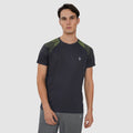 men's sports t shirts Half sleeves - Dk.Grey