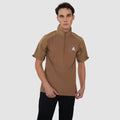 Men’s Polo Half Sleeve Tactical T-Shirt – Khaki